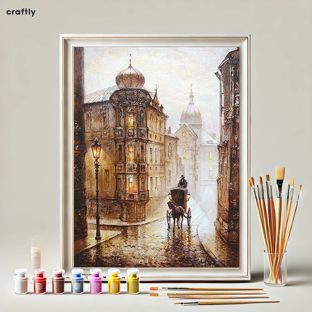 Paint by Numbers – Classic European Streets