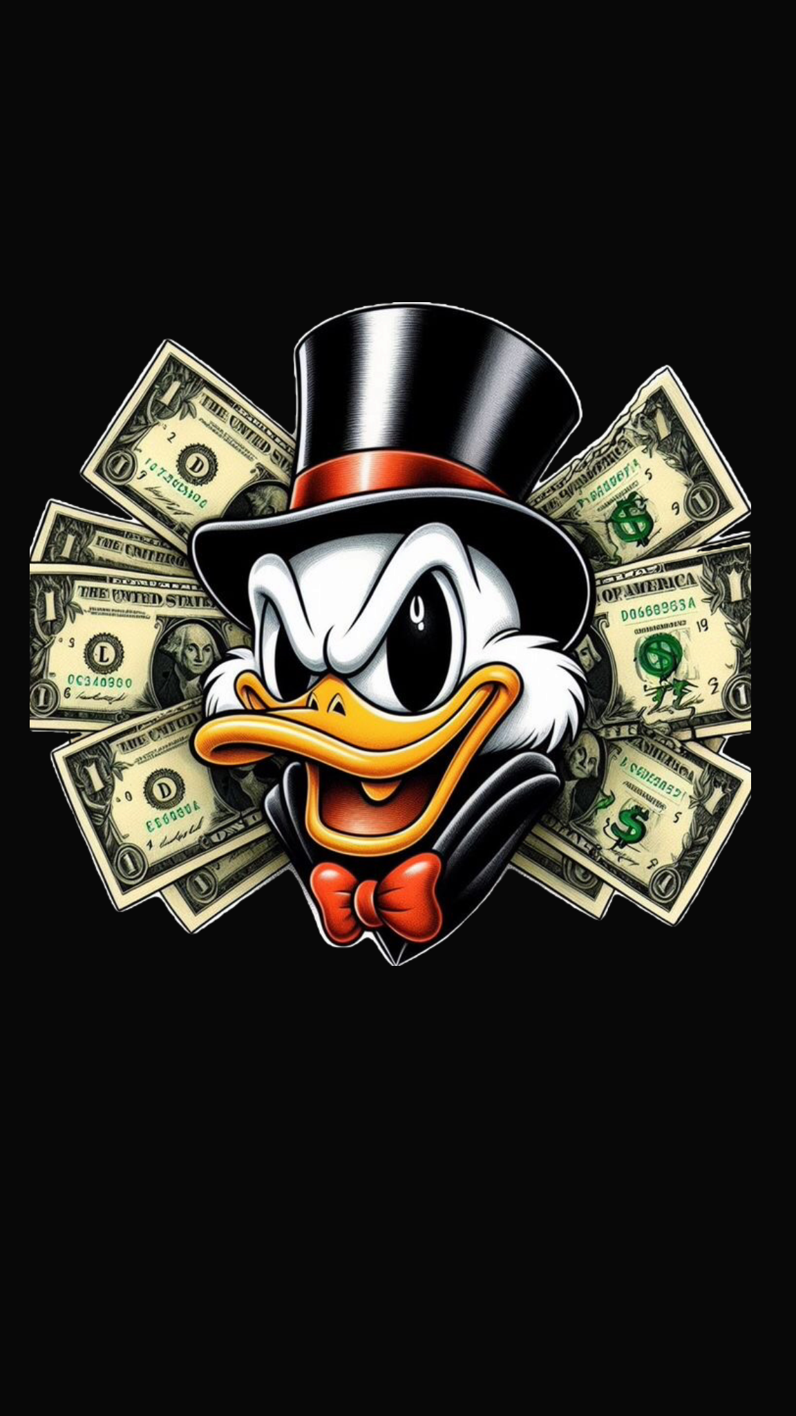 Paint by Numbers – Donald Duck with Money