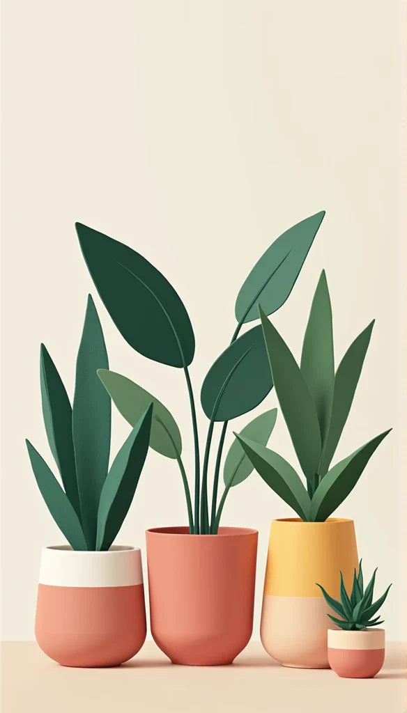 Paint by Numbers – Stylish Pots