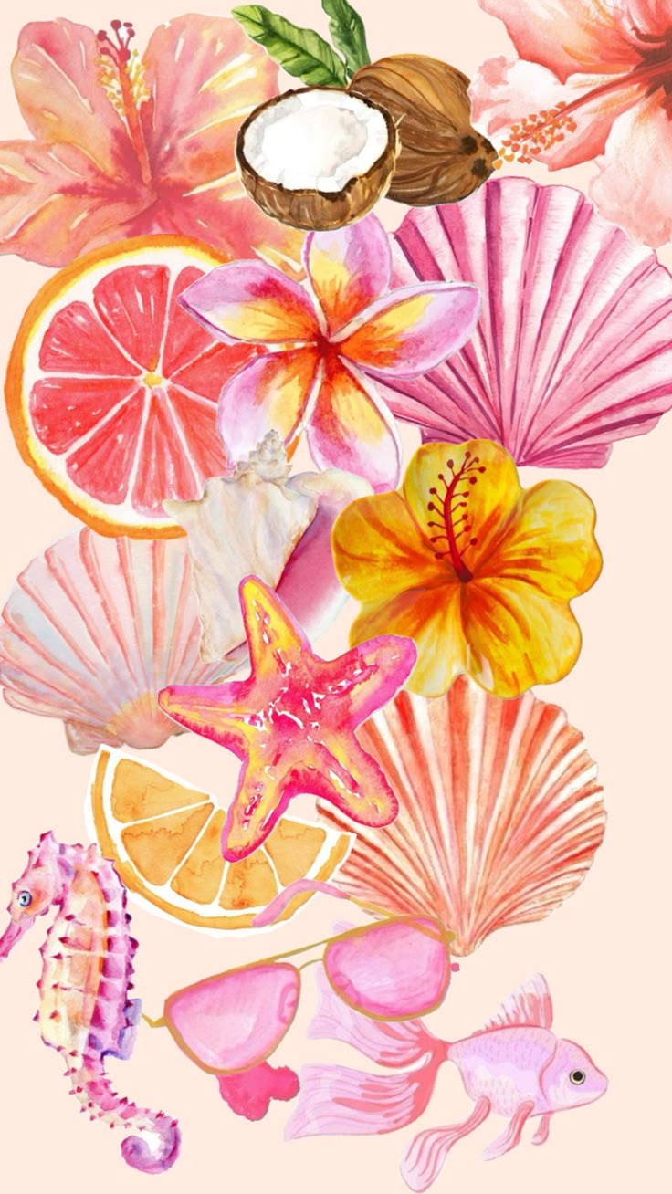 Paint by Numbers – Summer Scene with Tropical Elements