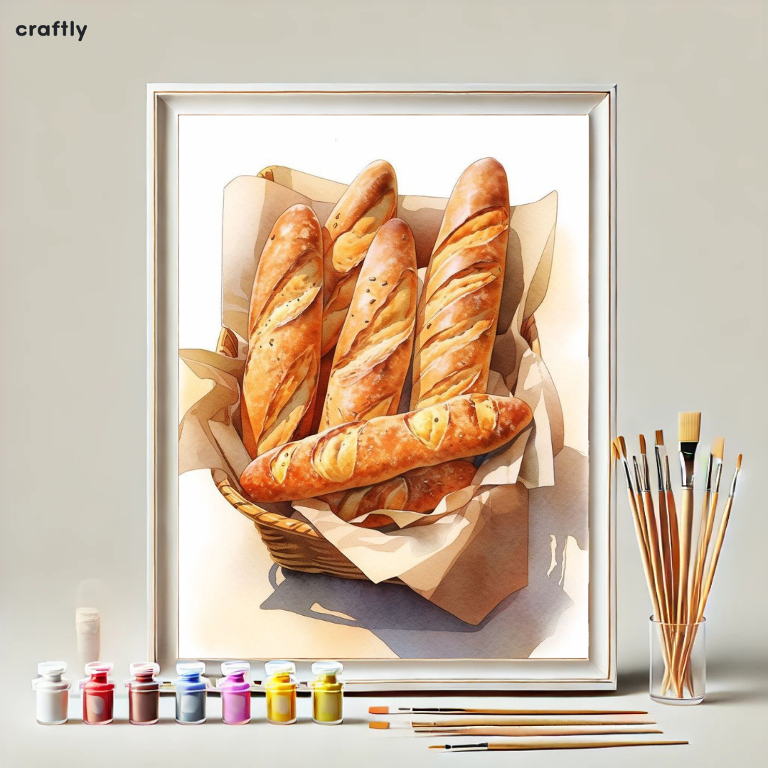 Paint by Numbers – French Baguettes