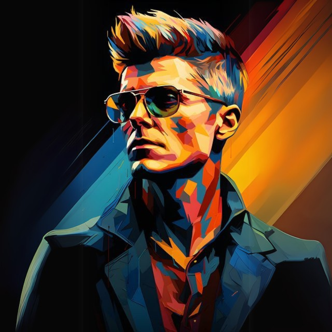 Paint by Numbers – Pop Art Man Portrait