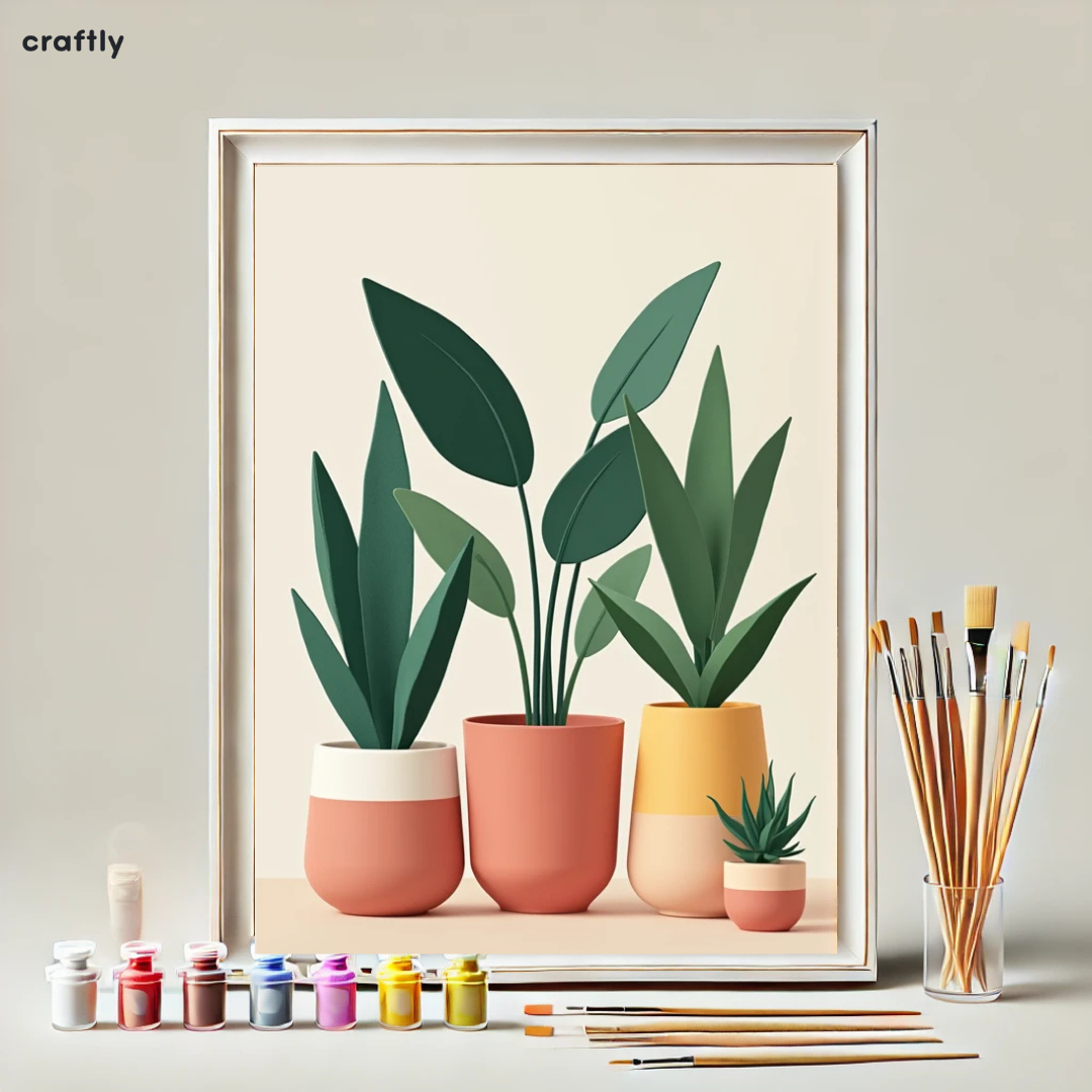 Paint by Numbers – Stylish Pots
