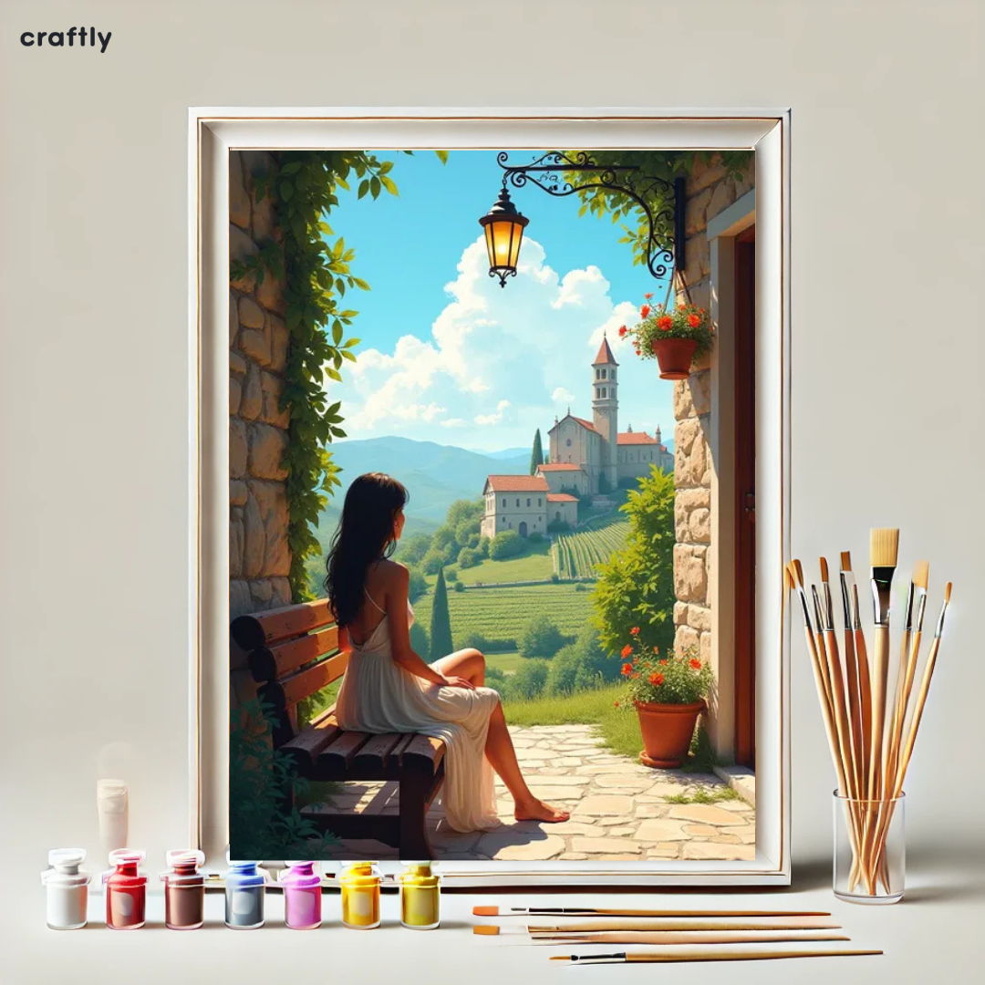 Paint by Numbers – View to a Magical Landscape