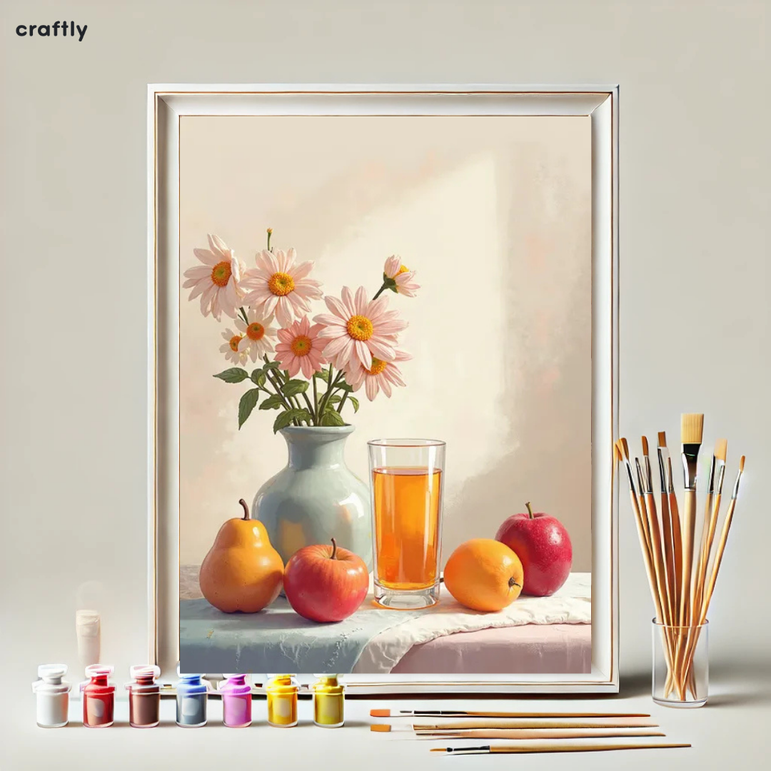 Paint by Numbers – Flowers and Fruits