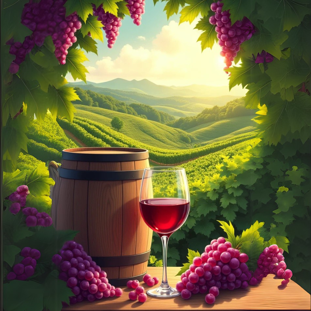 Paint by Numbers – Vineyard Winery