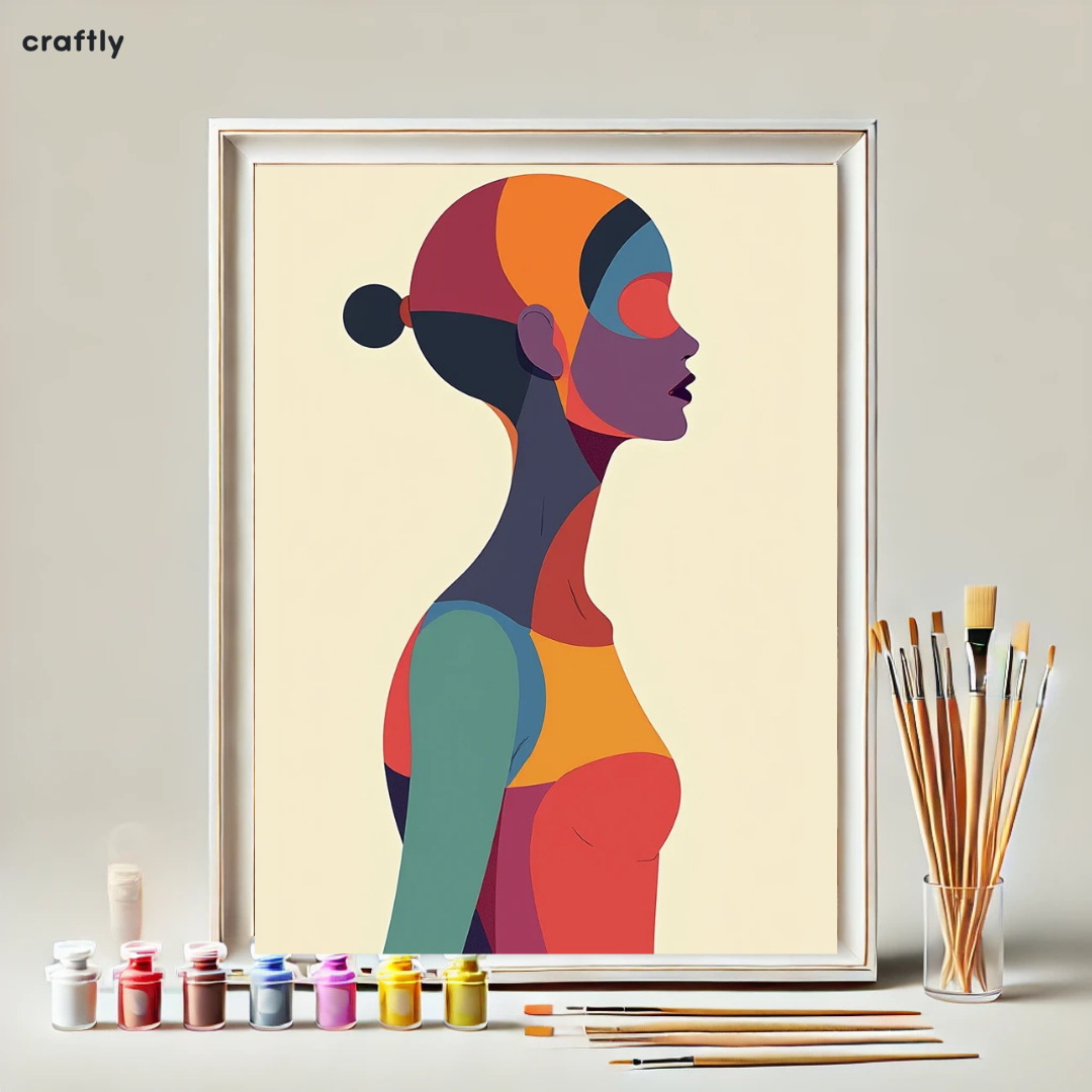 Paint by Numbers – Blooming Woman