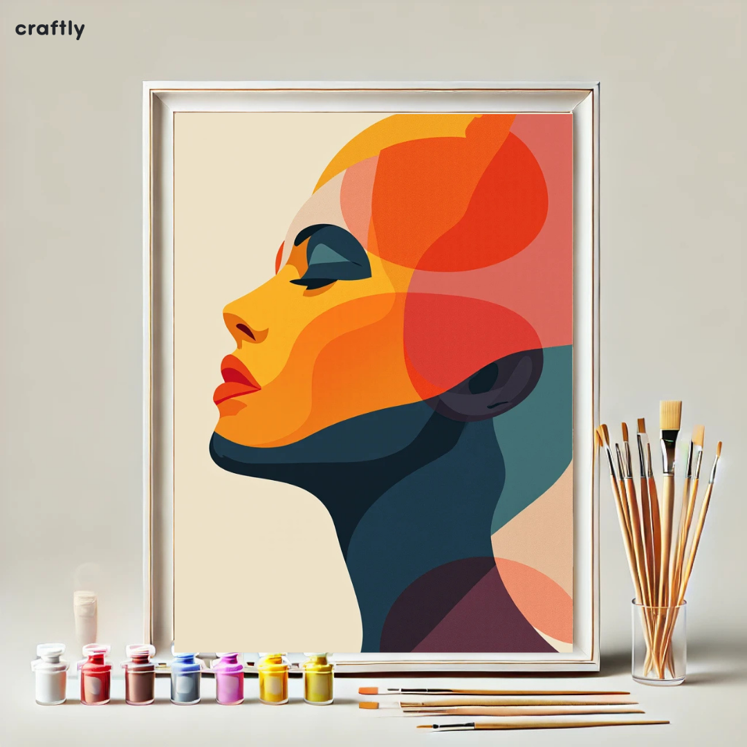 Paint by Numbers – Abstract Profile