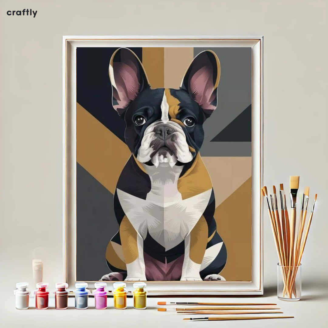 Paint by Numbers – Modern French Bulldog