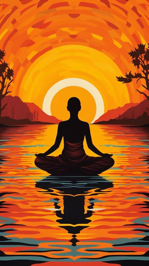 Paint by Numbers – Spiritual Sunset