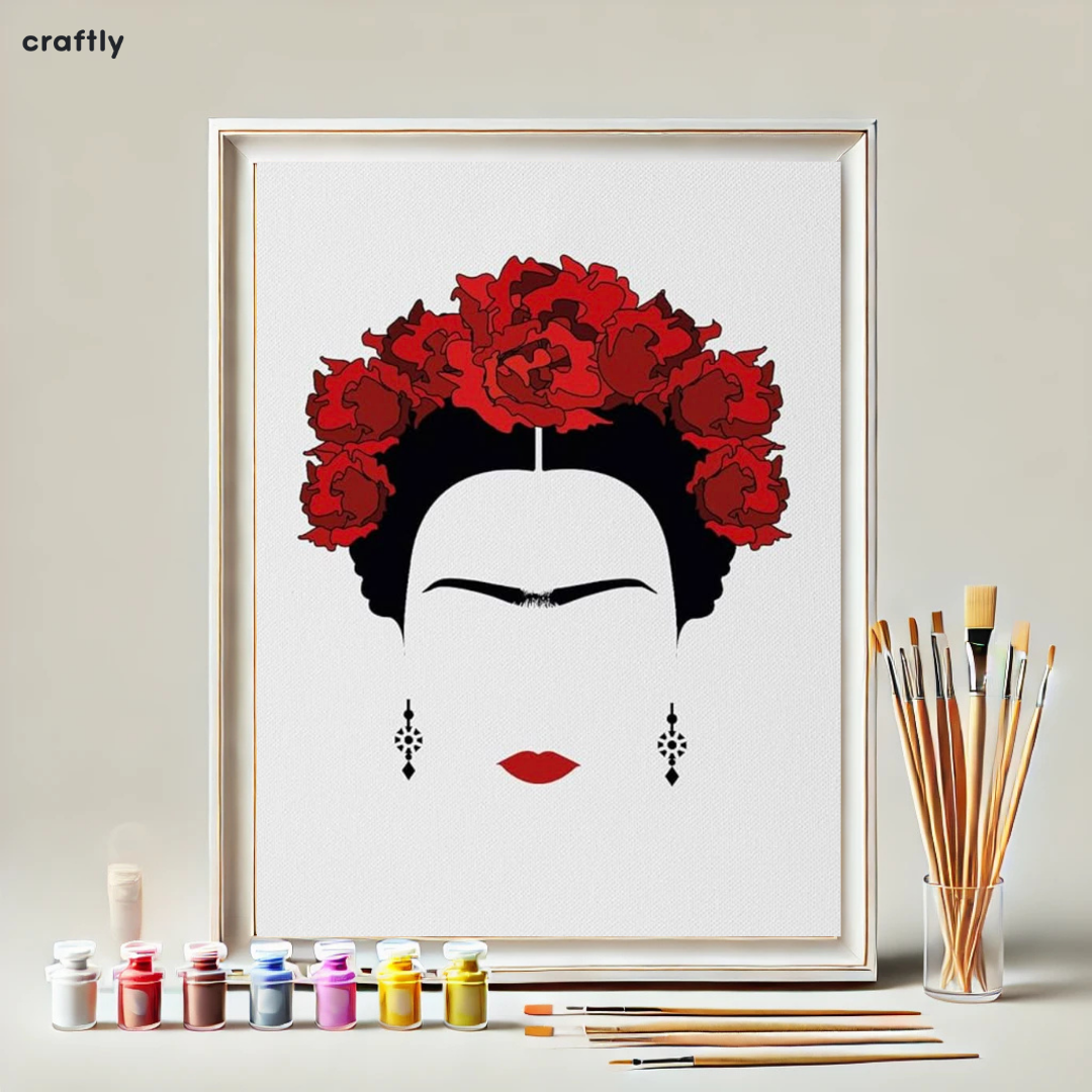 Paint by Numbers – Minimalist Frida