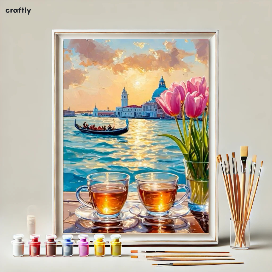 Paint by Numbers – Tea Facing Venice