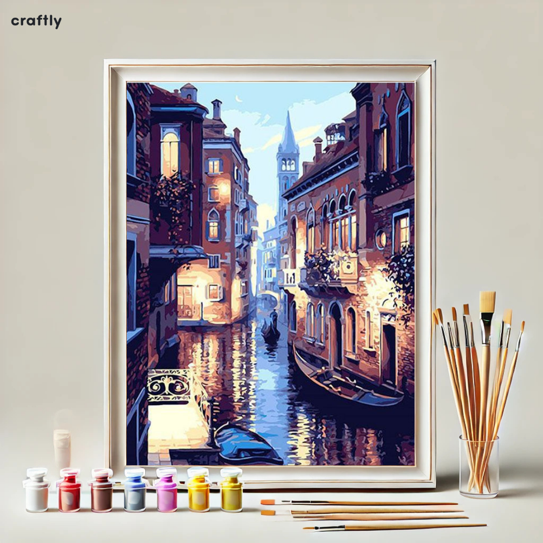 Paint by Numbers – Romantic Venetian Nights