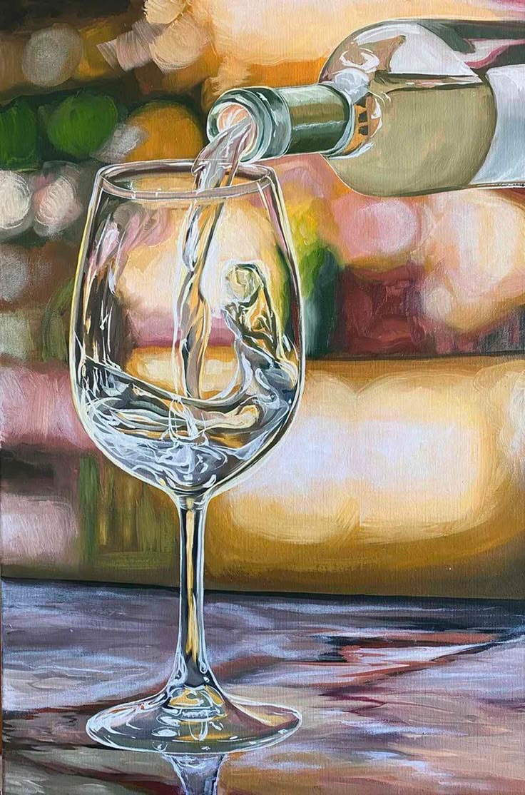 Paint by Numbers – Glass of Wine