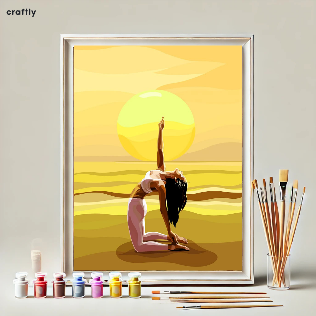 Paint by Numbers – Yoga Under the Sun