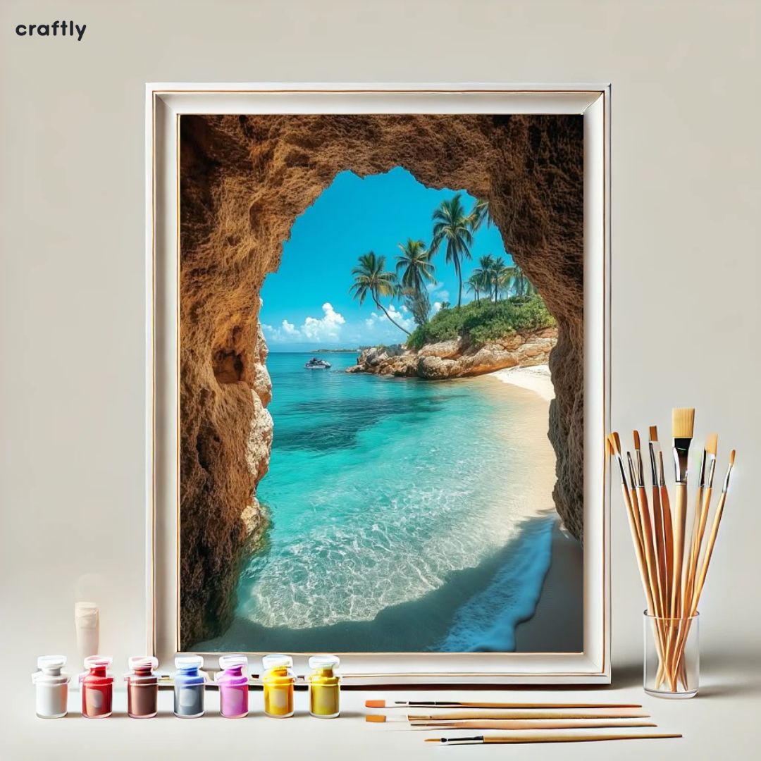 Paint by Numbers β Hidden Paradise Beach