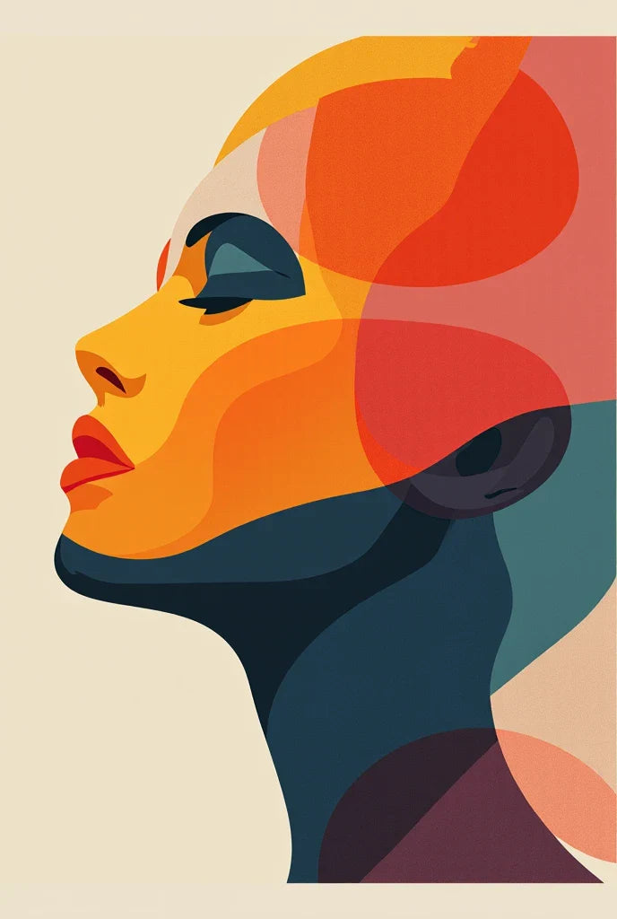 Paint by Numbers – Abstract Profile