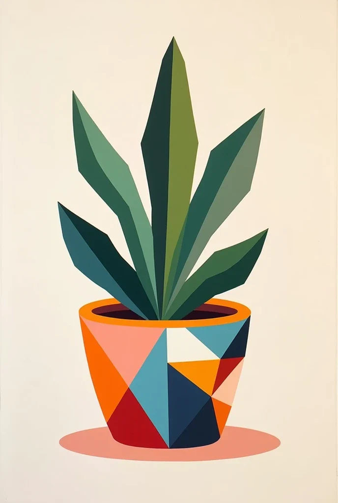 Paint by Numbers – Mosaic Pot