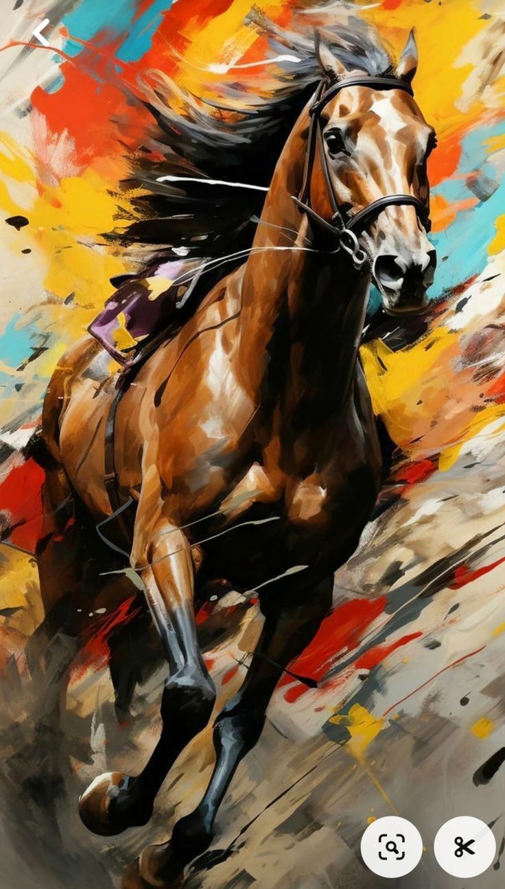 Paint by Numbers – Running Horse