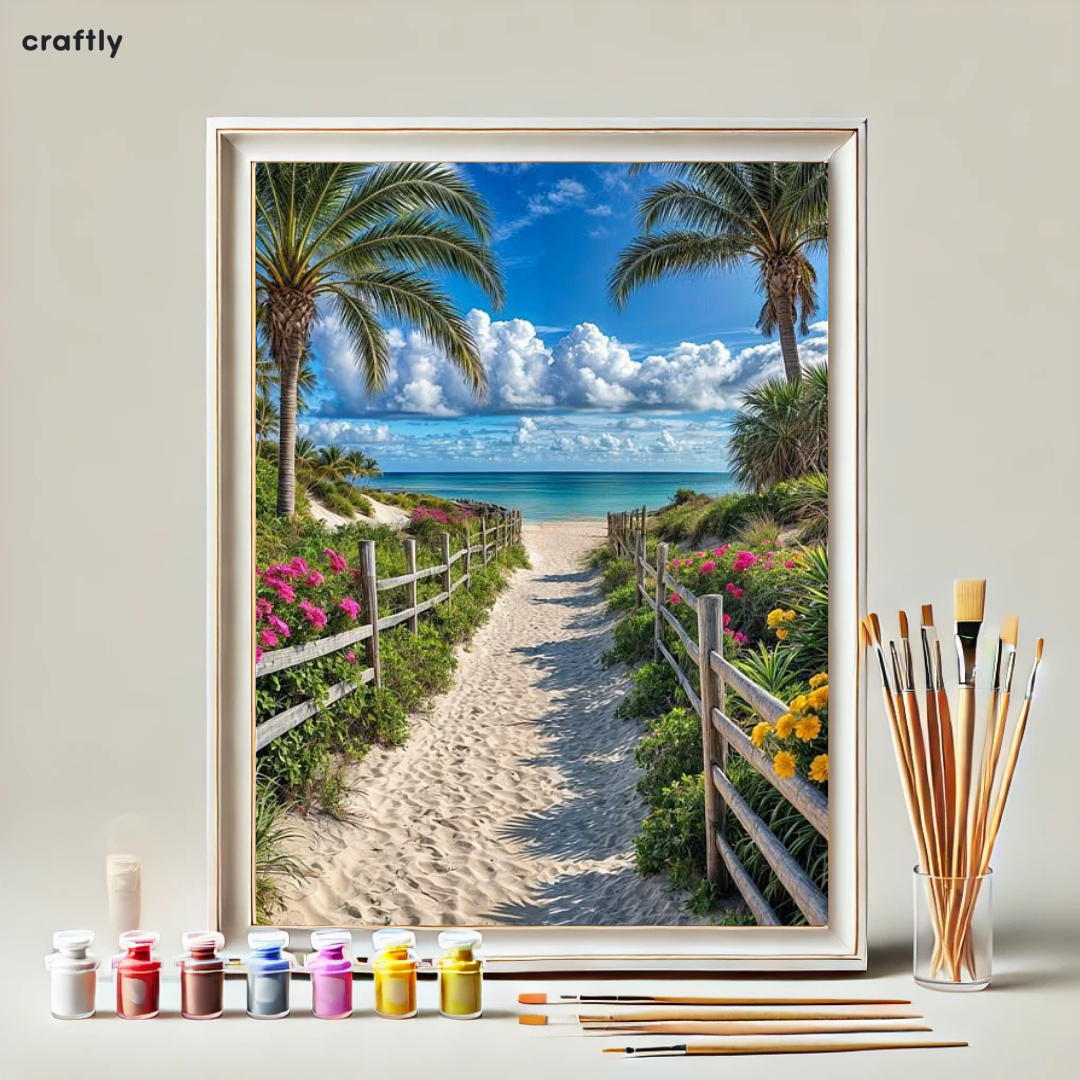 Paint by Numbers β Path to the Sea