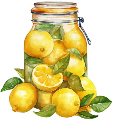 Paint by Numbers – Lemon Jar