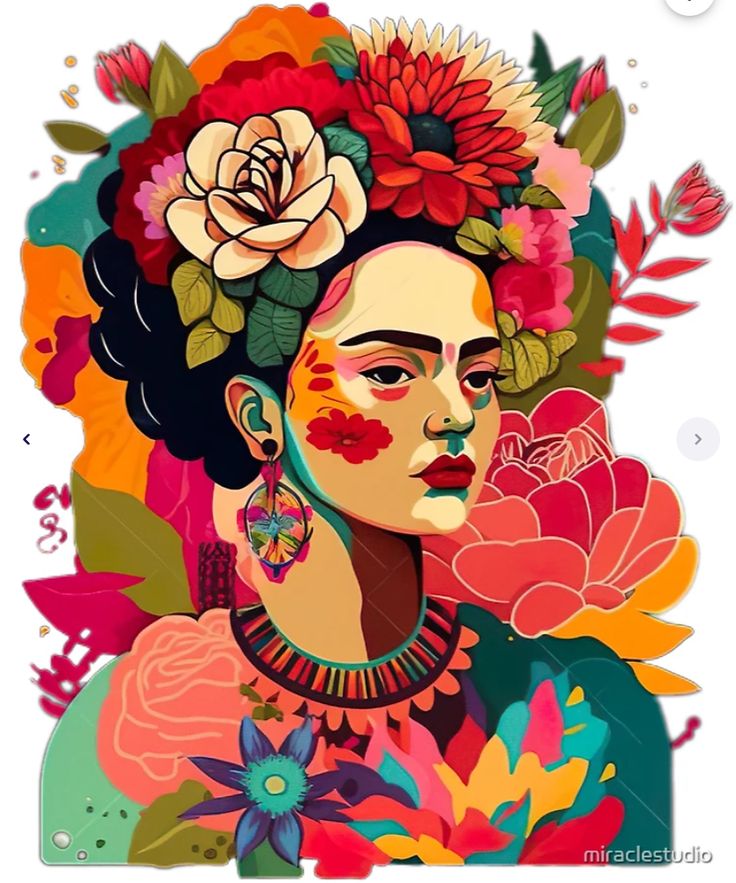 Paint by Numbers – Floral Frida