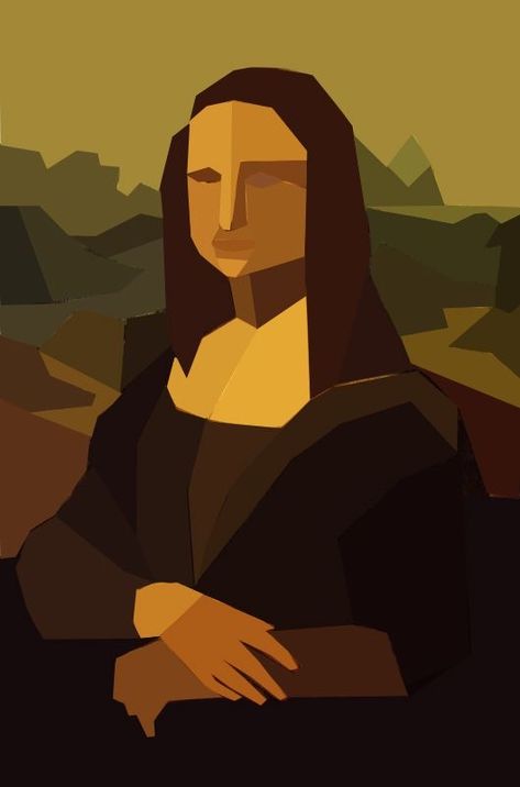 Paint by Numbers – Pixel Style Mona Lisa