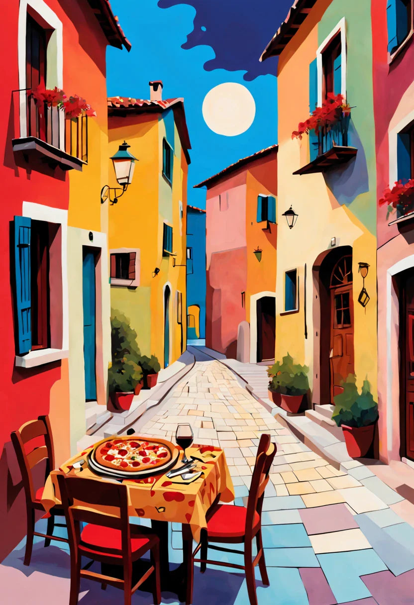 Paint by Numbers – Romantic Evening