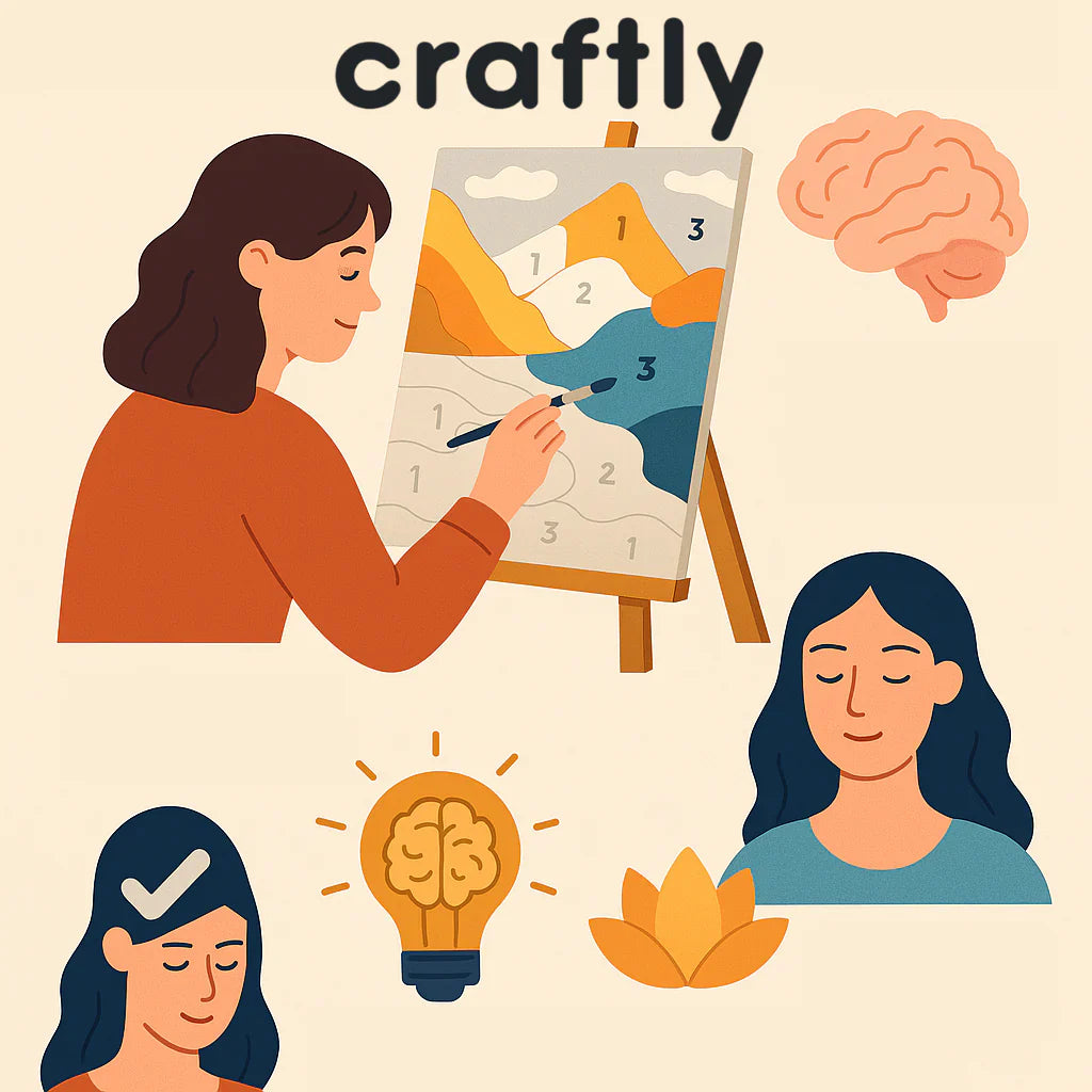 The Psychology Behind Paint by Numbers: How It Helps Reduce Stress and Improve Mental Health