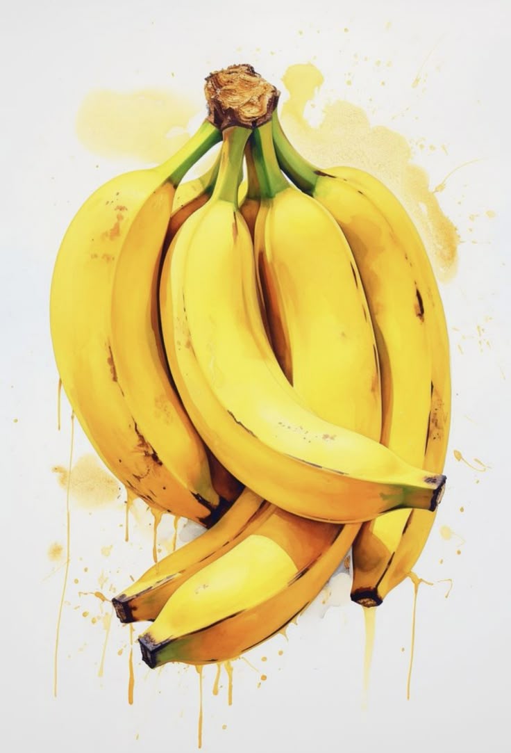 Paint by Numbers – Realistic Banana Bunch
