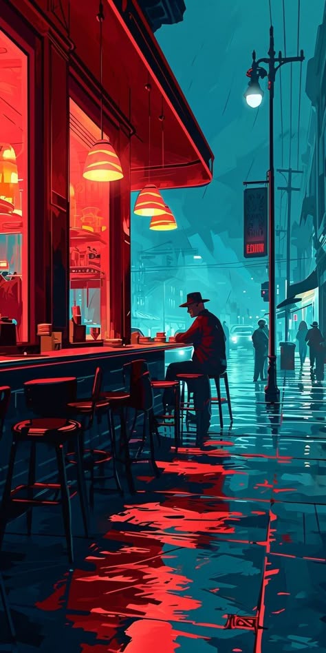 Paint by Numbers – Night Café Scene