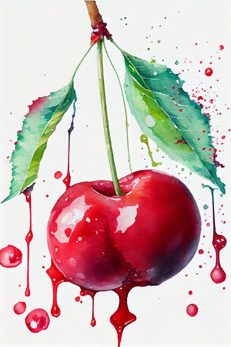 Paint by Numbers – Juicy Cherries