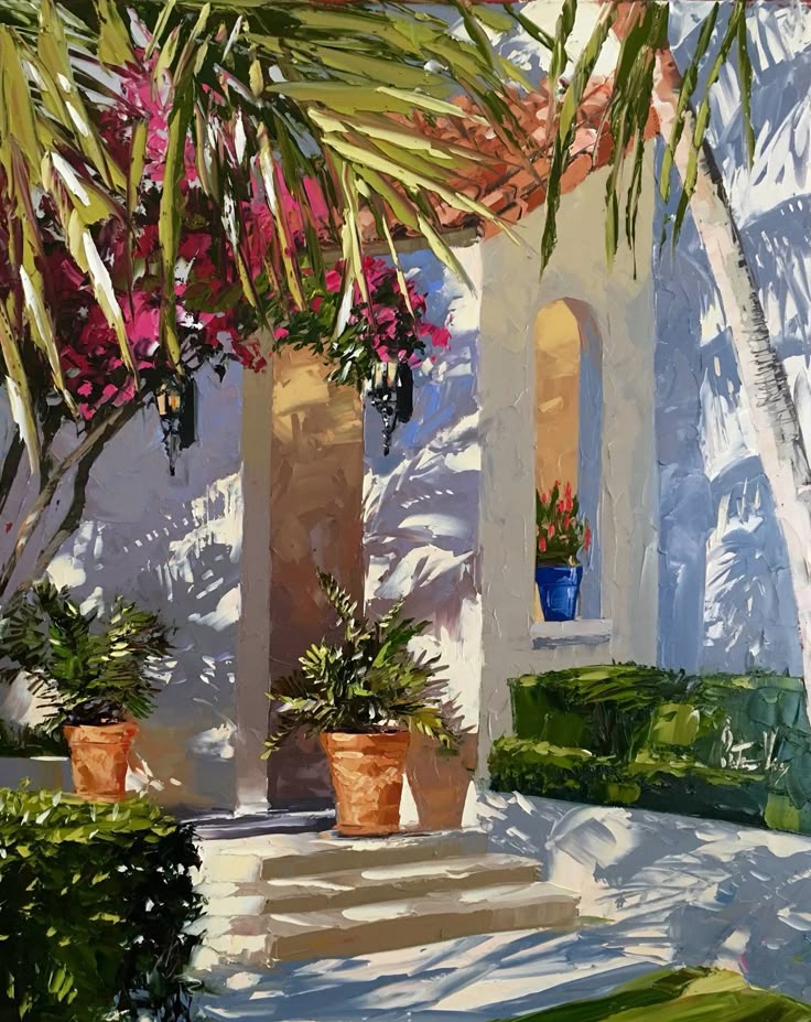 Paint by Numbers – Mediterranean Entrance
