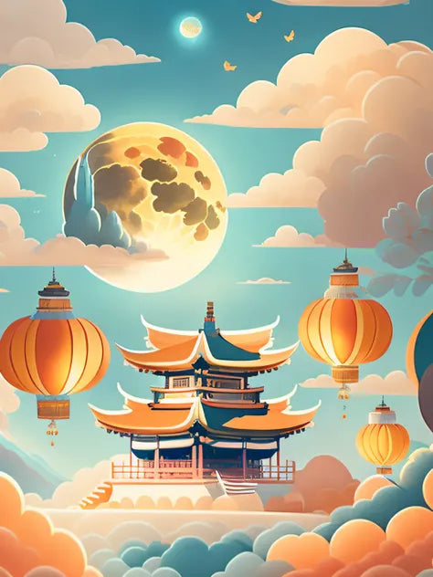 Paint by Numbers – Temple in the Clouds