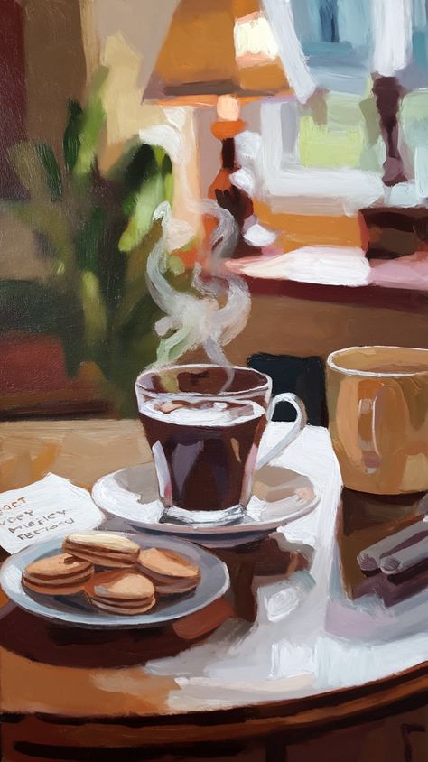 Paint by Numbers – Warm Coffee and Cookies