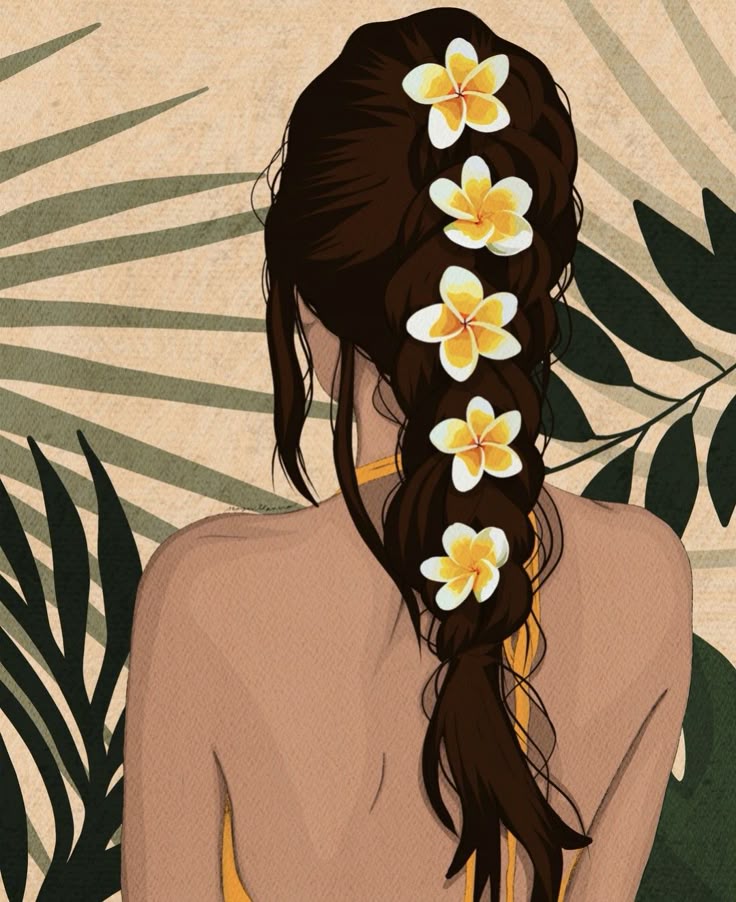 Paint by Numbers – Tropical Flower Braid