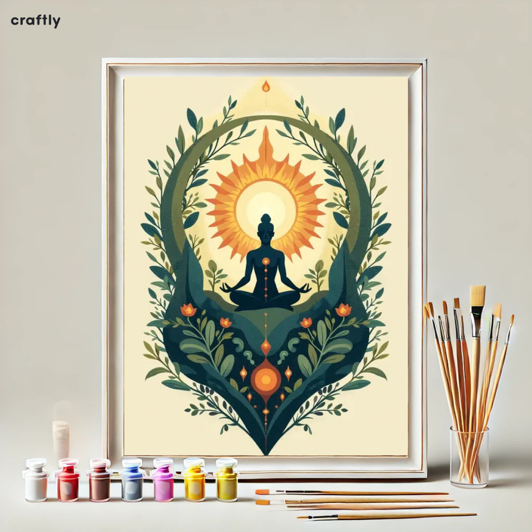 Paint by Numbers – Blooming Inner Sun