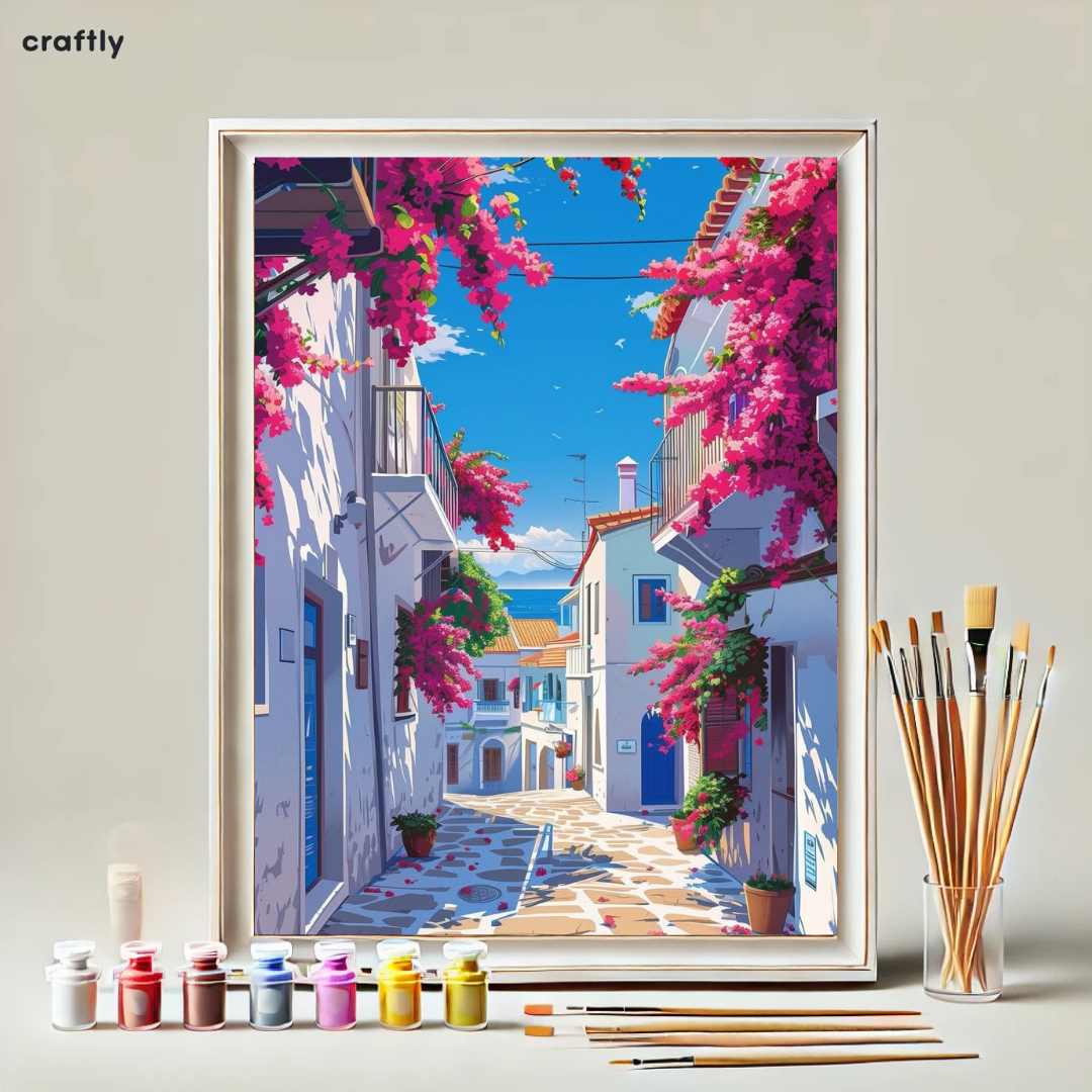 Paint by Numbers – Flower Alley