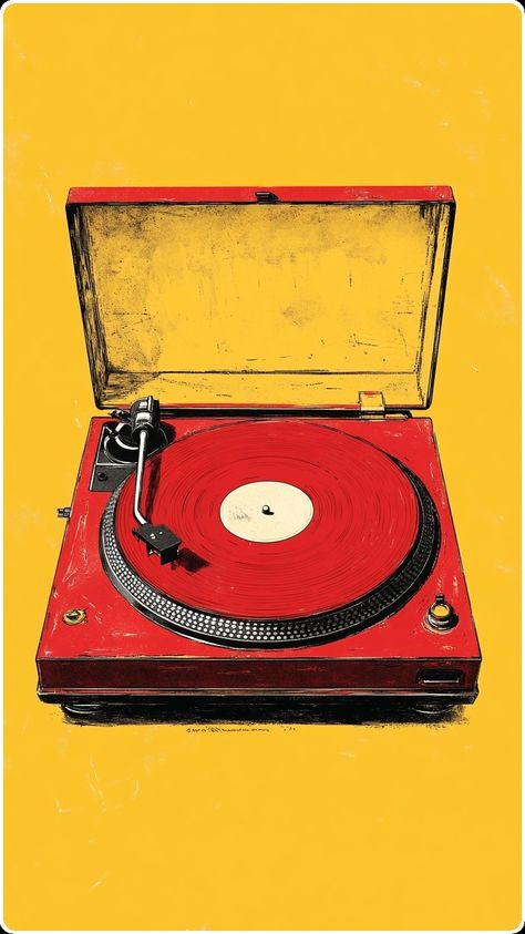 Paint by Numbers – Vintage Record Player