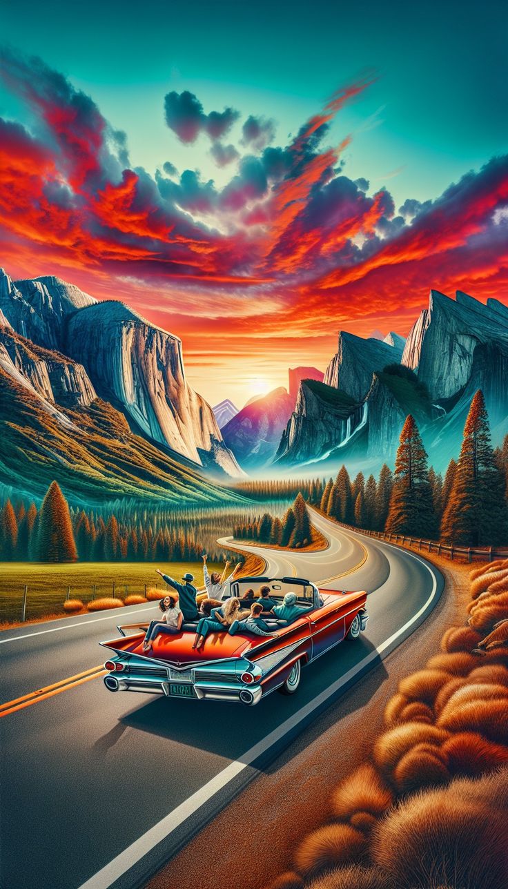 Paint by Numbers – Curvy Road Trip