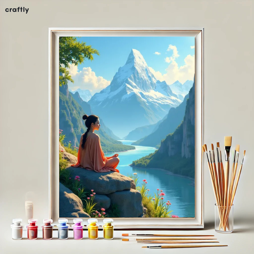 Paint by Numbers – Peaceful Mountains