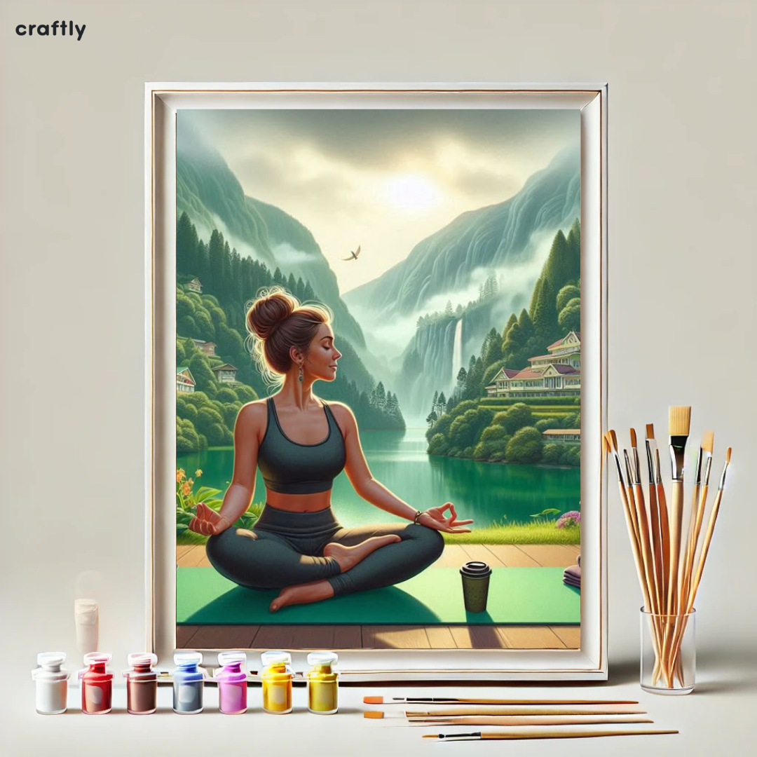 Paint by Numbers – Mountain Tranquility