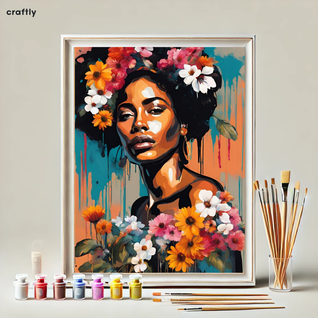 Paint by Numbers – Flowers and Presence