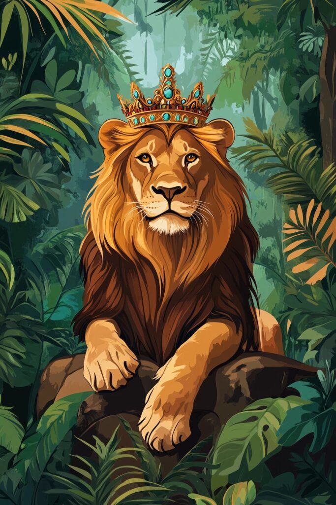 Paint by Numbers – King Lion