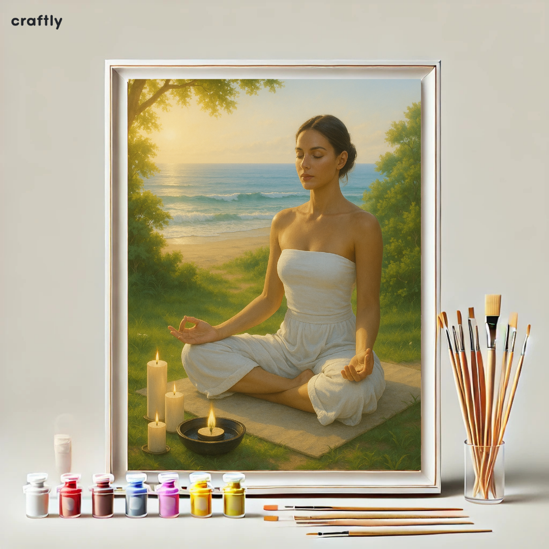 Paint by Numbers – Meditation by the Sea