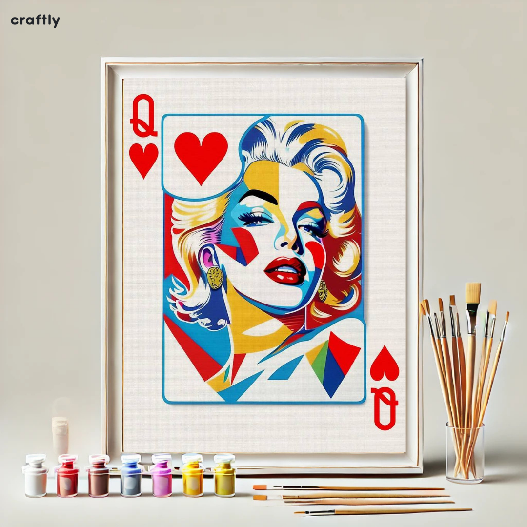 Paint by Numbers – Queen of Hearts