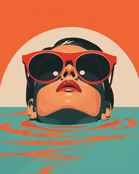 Paint by Numbers – Woman in the Water