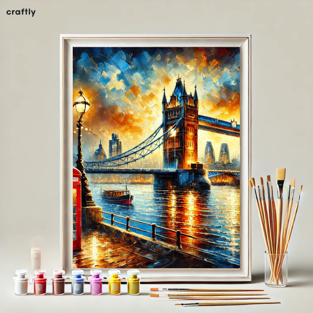 Paint by Numbers – Glowing London