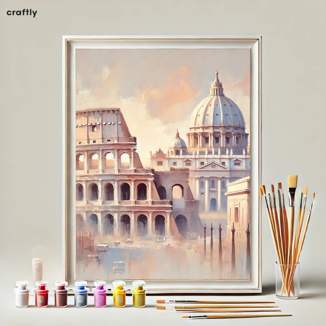 Paint by Numbers – Rome with a Touch of the Past