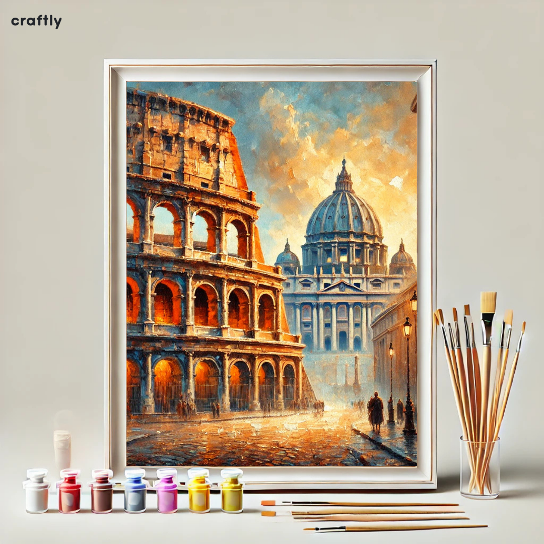 Paint by Numbers – Eternal Charm of Rome